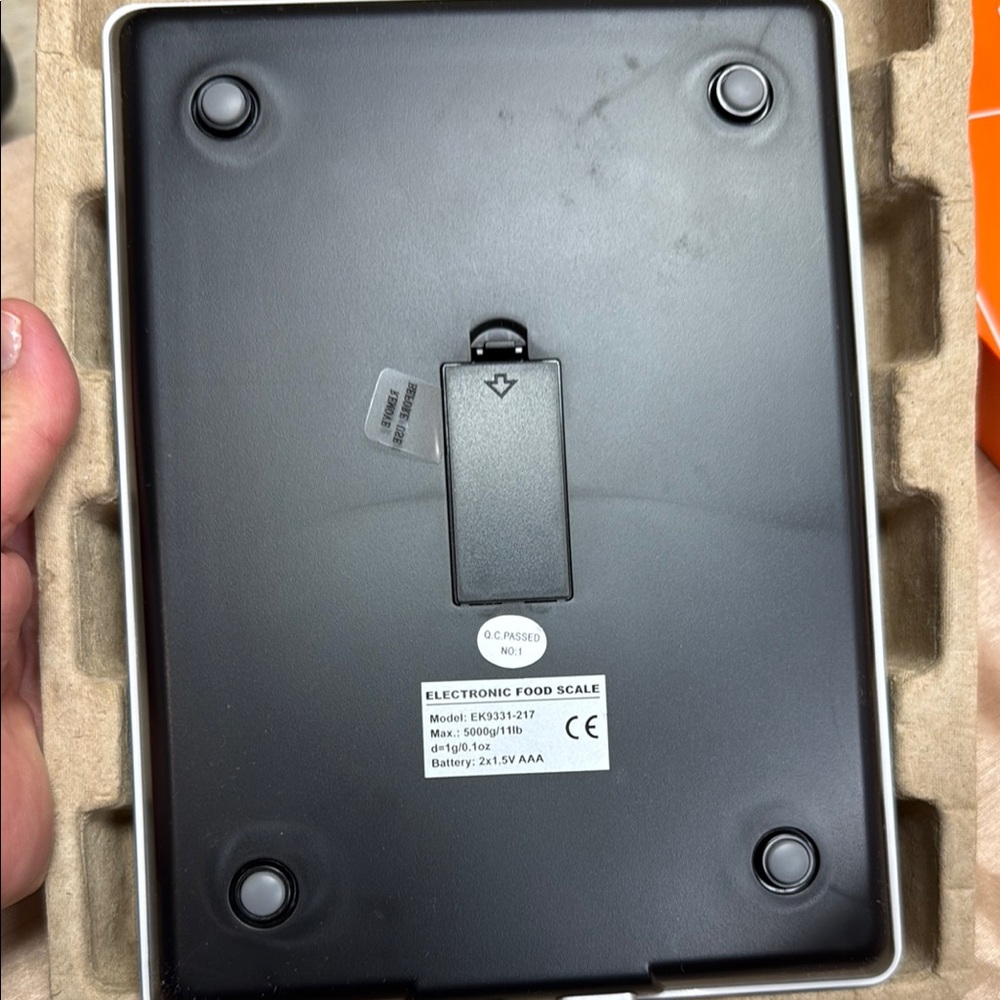 Digital Kitchen Scale - White - Picture 3 of 5